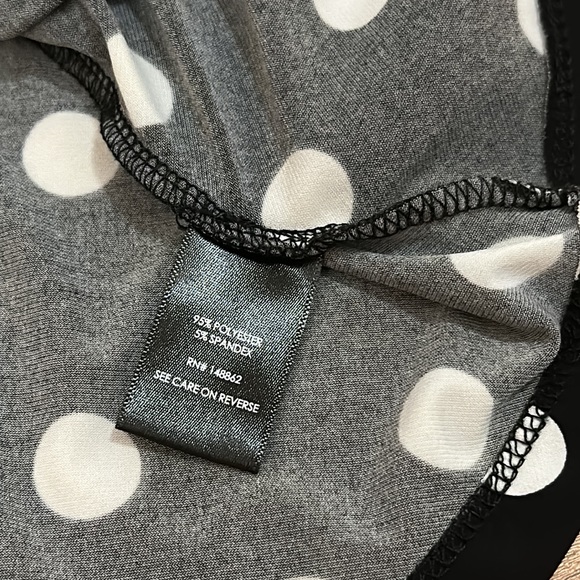 Torrid Polka Dot Wrap Top - Picture 4 of 8